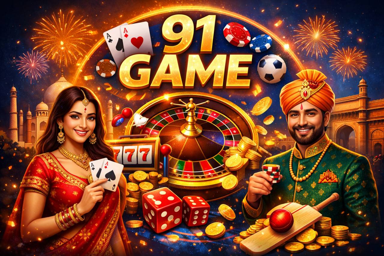 91 Game app homepage banner